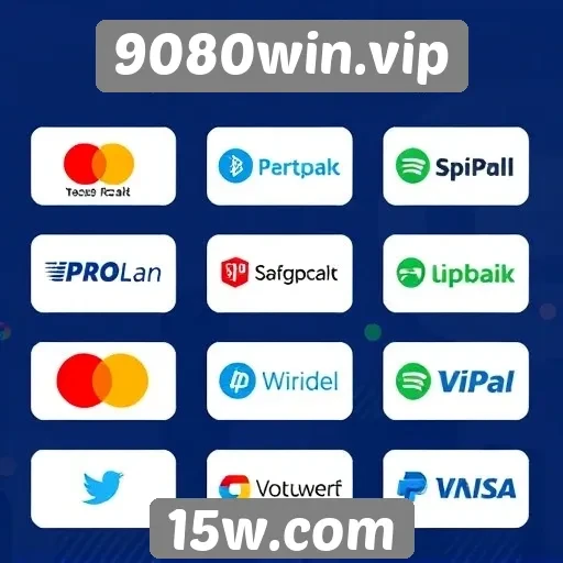 Métodos de pagamento aceitos no 9080win.vip